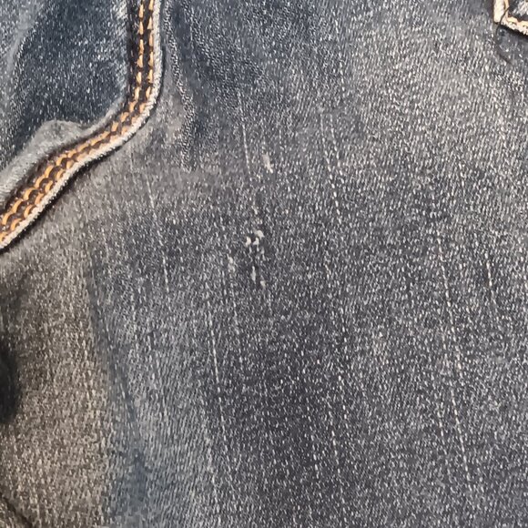 Silver Jeans Co. 'Sam' plus size women's distressed boyfriend jeans sz 24 - Picture 10 of 16